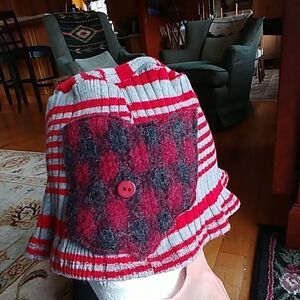 ⭐2 for $25⭐ Upcycled Cotton Buckeye Sweater Hat